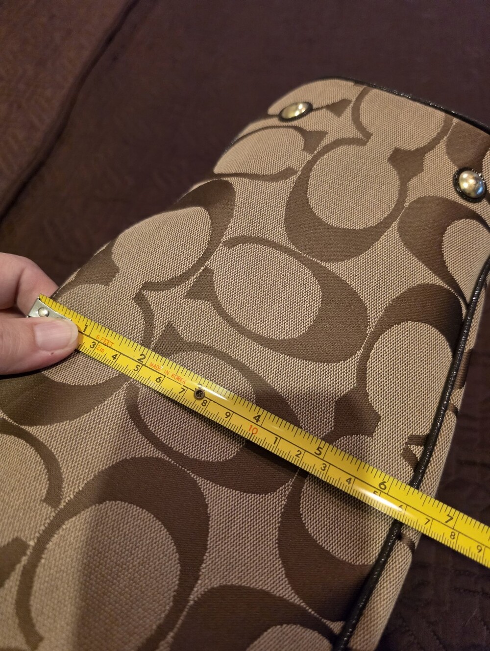 Coach - Vintage Classic Handbag - Picture 10 of 12